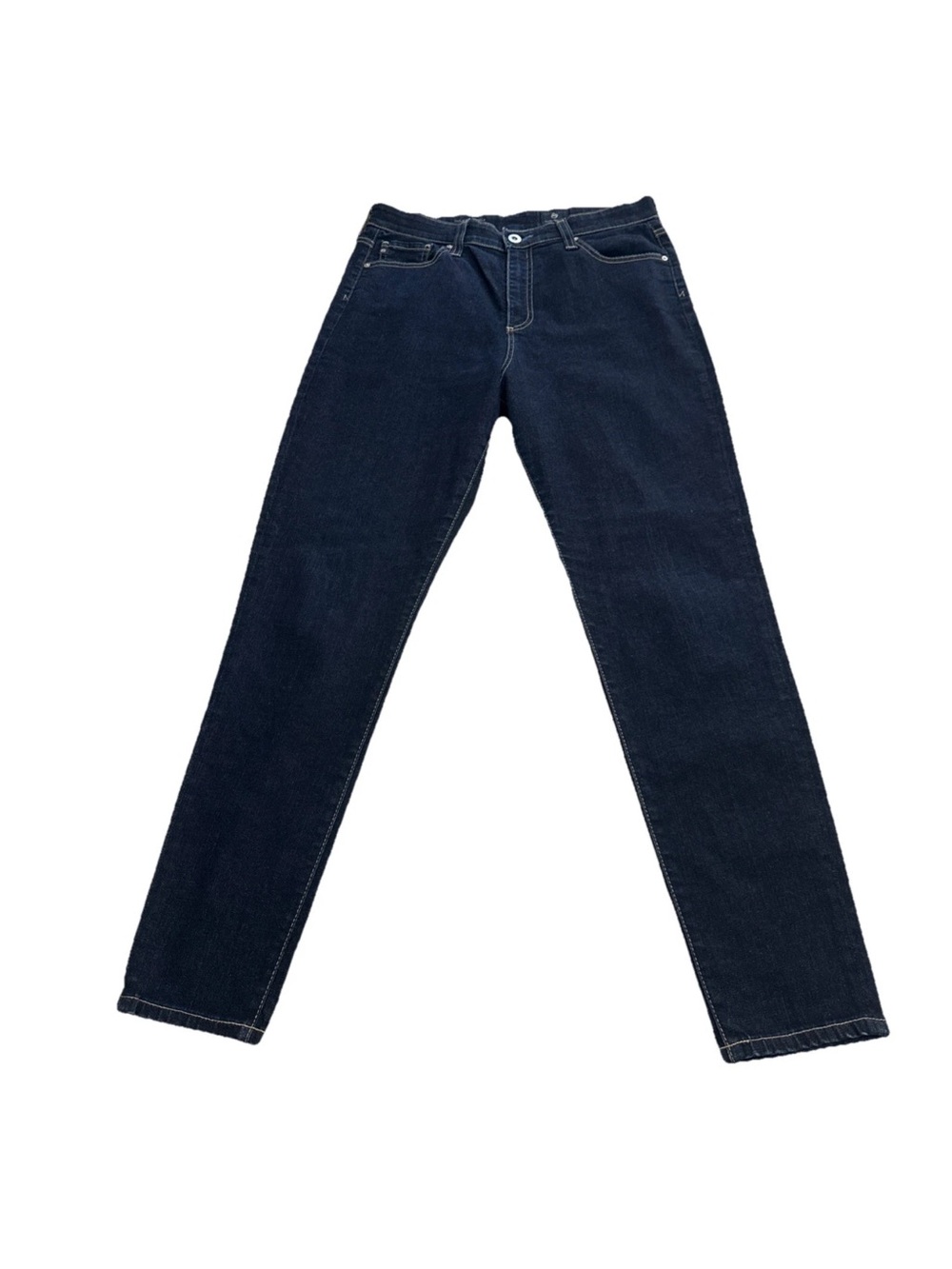 AG Adriano Goldschmied The Mila Ankle Skinny Sz M Mid Rise Stretch Dark Wash
